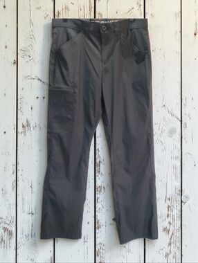 Eddie Bauer Men's Black Cargo Pants Size 34x32 VERY GOOD CONDITION